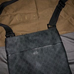Gucci cross body messenger.